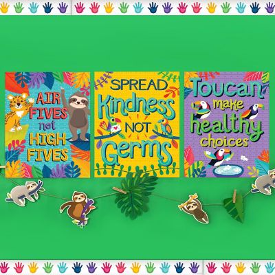 One World Healthy and Happy Poster Set Image 2