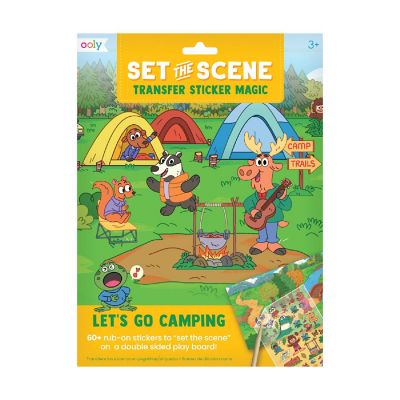 OOLY Set The Scene Transfer Stickers Magic - Let's Go Camping Image 1