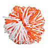 Orange & White Two-Tone Spirit Cheer Pom-Poms - 24 Pc. Image 1