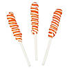 Orange Mini Twisty Lollipops - 24 Pc. Image 1