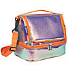 Orange Shimmer Two Compartment Lunch Bag Image 1
