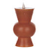 Orange SimpluProper Led Designer Candle (Set Of 2) 3.5" X 5.5"H WaProper/Plastic Image 1