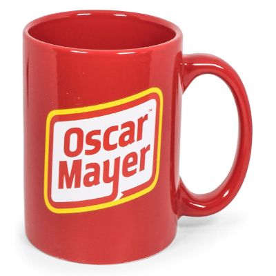 Oscar Mayer Hot Dog Logo Ceramic Coffee Mug  Holds 16 Ounces Image 1