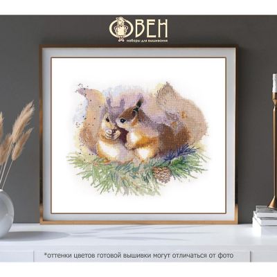 Oven - Squirrels 1305 Counted Cross Stitch Kit Image 1