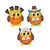 Owl Thanksgiving Magnet Craft Kit - Makes 12 Image 1