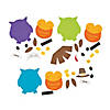 Owl Thanksgiving Magnet Craft Kit - Makes 12 Image 1