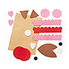 Owl Valentine Card Holder Craft Kit - Makes 12 Image 1