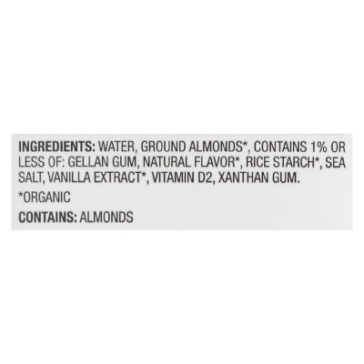 Pacific Natural Foods Almond Original - Unsweetened - Case of 12 - 32 Fl oz. Image 1