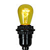 Pack of 25 Incandescent S14 Yellow Christmas Replacement Bulbs Image 2