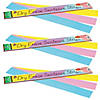 Pacon Dry Erase Sentence Strips, 3 Assorted Colors, 1-1/2" X 3/4" Ruled, 3" x 24", 30 Per Pack, 3 Packs Image 1