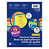 Pacon Premium Tagboard Assortment, 50 Sheets Per Pack, 3 Packs Image 1