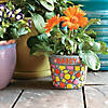 Paint Your Own Stone: &#8237;Mosaic Flower Pot Image 1