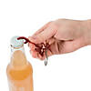 Palm Tree Bottle Opener Keychains - 12 Pc. Image 1