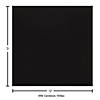 Paper Accents Cardstock 12"x 12" Smooth 65lb Deep Black 1000pc Box Image 2