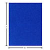 Paper Accents Glitter Cardstock 8.5"x 11" 85lb Ultra Marine UPC 15pc Image 2