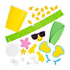 Paper Cup Pineapple Craft Kit - Makes 12 Image 1
