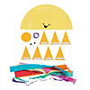 Paper Plate Sun & Rainbow Craft Kit - Makes 12 Image 1