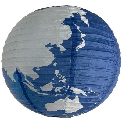 PaperLanternStore 5 PACK 16" World Earth Globe Paper Lantern Image 3