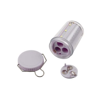 PaperLanternStore Illuminated White Kraftskiva Cordless Lighted Star Lantern,Battery Powered Omni360 Combo Kit Image 3