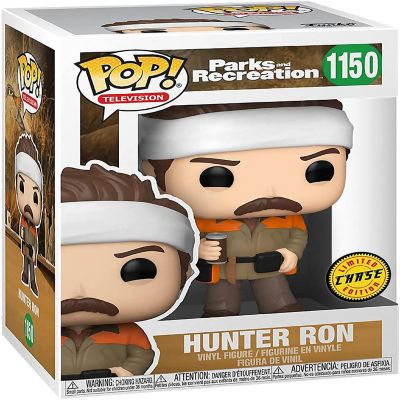 Parks and Recreation Funko POP Vinyl Figure  Hunter Ron (Chase) Image 1