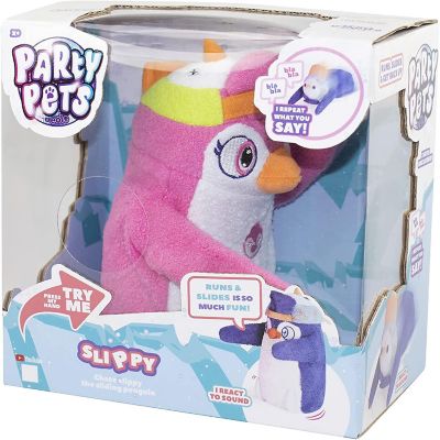 Party Pets Slippy The Penguin Electronic Plush With Movement and Sound Image 1