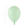 Pastel Green 5" Latex Balloons - 24 Pc. Image 1