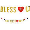 Patriotic God Bless the USA Garlands - 2 Pc. Image 1