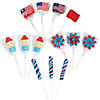 Patriotic Lollipop Kit Assortment - 72 Pc. Image 1