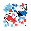 Patriotic Star Stand-Up Craft Kit - Makes 12 Image 1