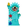 Patriotic Statue of Liberty Picture Frame Magnet Craft Kit - Makes 12 Image 1