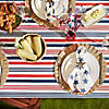 Patriotic Stripe Outdoor Tablecloth 60X120 Image 4
