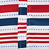 Patriotic Stripe Outdoor Tablecloth With Zipper 52 Round Image 4