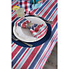 Patriotic Stripe Tablecloth 60X120 Image 4