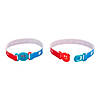 Patriotic Tie-Dye Friendship Bracelets - 12 Pc. Image 1