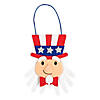 Patriotic Uncle Sam Handprint Sign Craft Kit - Makes 12 Image 1