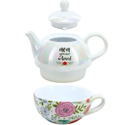 Pavilion Mom Tea for One 14.5 oz Teapot and 10 oz Cup 57027 Image 1
