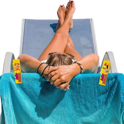 Paw Patrol Hello Sunshine Beach Towel Clips Nickelodeon Summer Bag Secure Chair LogoPeg Image 1