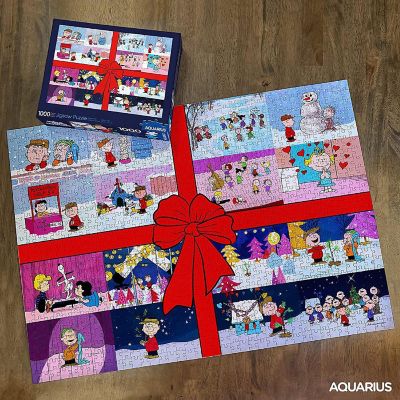 Peanuts Charlie Brown Christmas Present 1000 Piece Jigsaw Puzzle Image 2