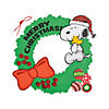 Peanuts&#174; Christmas Wreath Craft Kit- Makes 12 Image 1