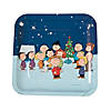 Peanuts&#174; Friends Christmas Party Paper Dinner Plates - 8 Ct. Image 1