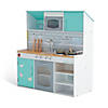 Peppermint Townhouse 2 in 1 Kitchen & Dollhouse Image 1