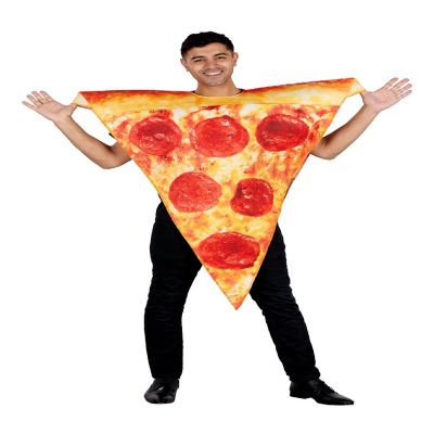Pepperoni Pizza Adult Costume  One Size Image 1