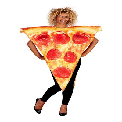Pepperoni Pizza Adult Costume  One Size Image 1