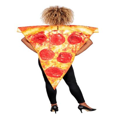 Pepperoni Pizza Adult Costume  One Size Image 2
