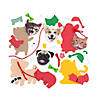 Pets in Christmas PJs Ornament Craft Kit - Makes 12 Image 1