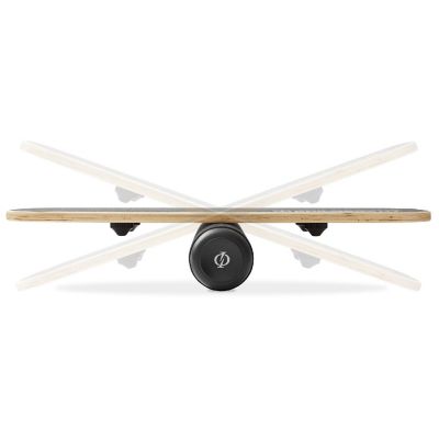 Philosophy Gym Balance Board - Wooden Balance Trainer with Adjustable Stoppers Image 2
