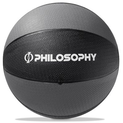 Philosophy Gym Medicine Ball, 14 LB - Weighted Fitness Non-Slip Ball Image 2