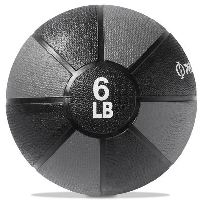 Philosophy Gym Medicine Ball, 6 LB - Weighted Fitness Non-Slip Ball Image 1