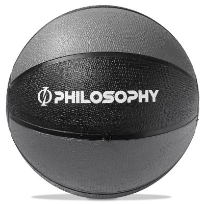 Philosophy Gym Medicine Ball, 6 LB - Weighted Fitness Non-Slip Ball Image 2