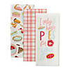 Pies For You Dishtowel (Set Of 3) Image 1